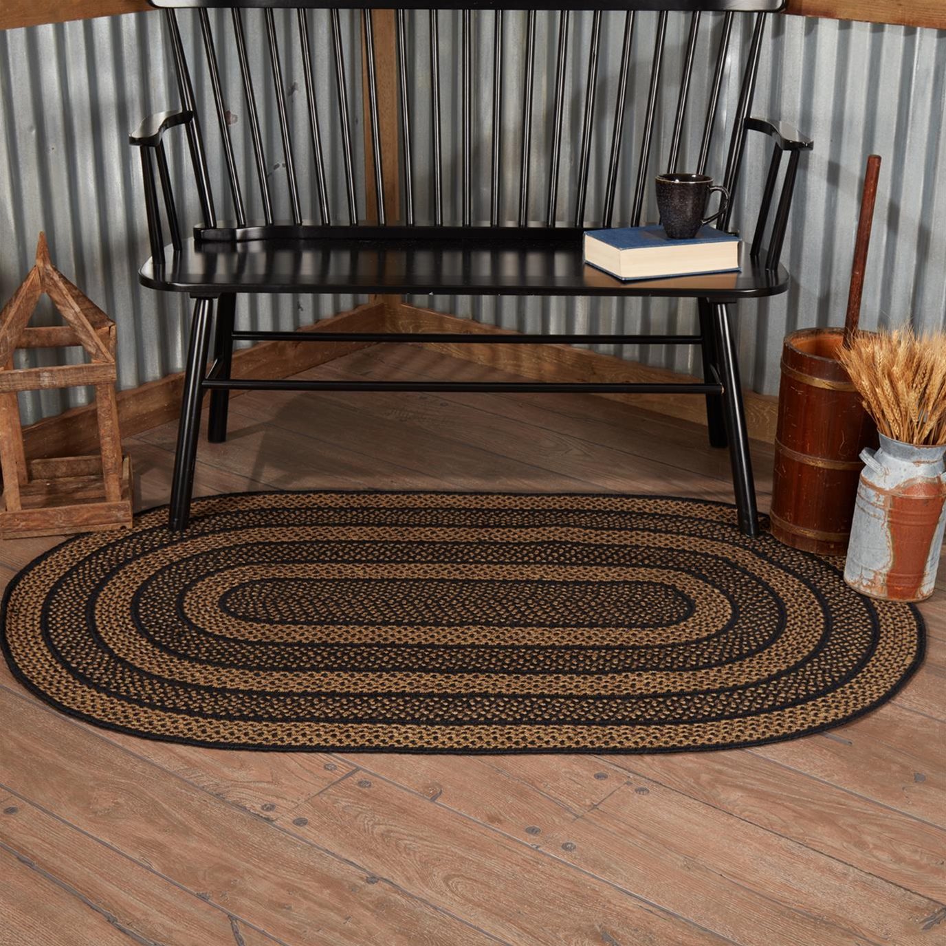 Braided Oval Rugs/Mats – Quilted Cabin
