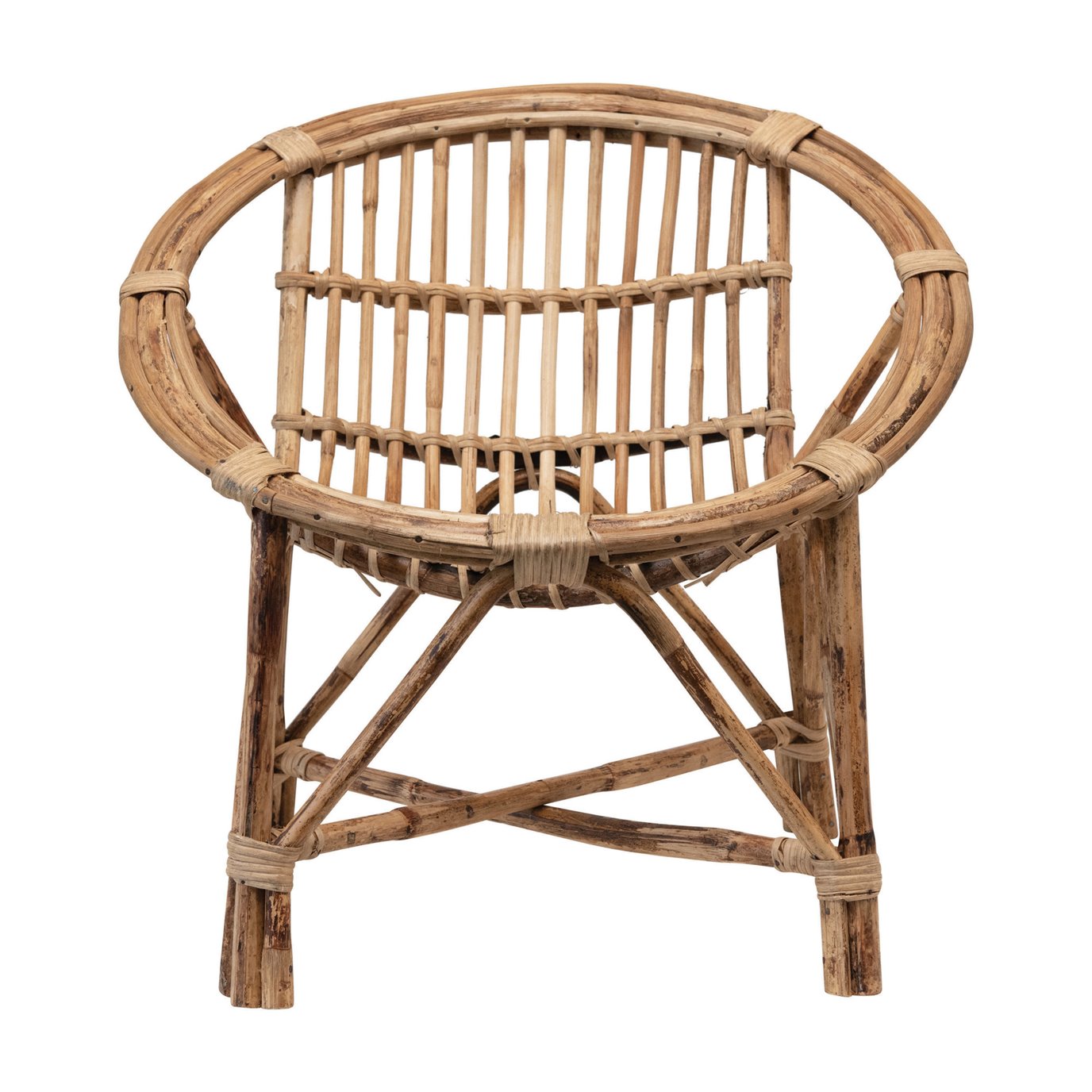 Hand-Woven Rattan Chair, Natural by Creative Co-op