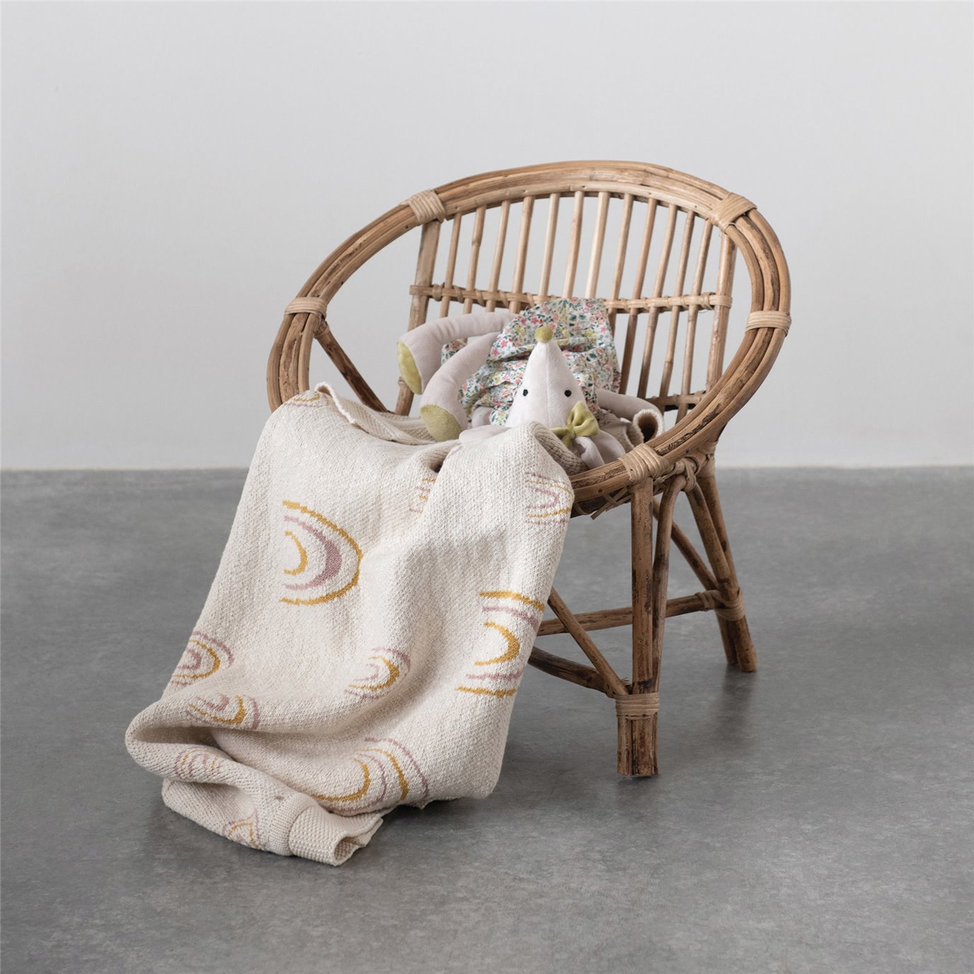Hand-Woven Rattan Chair, Natural by Creative Co-op