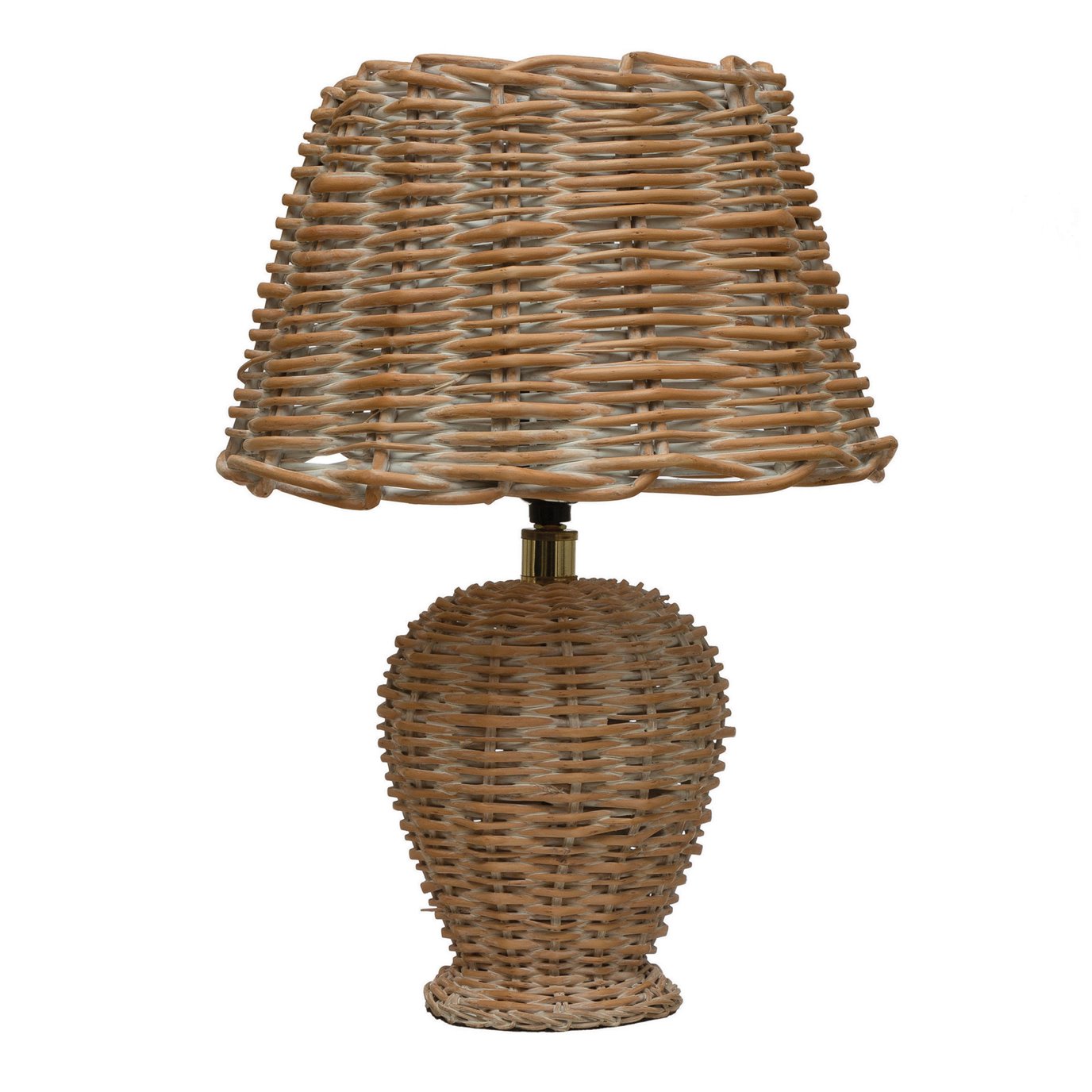 HandWoven Rattan Table Lamp, Natural (60 Watt Bulb Maximum) by