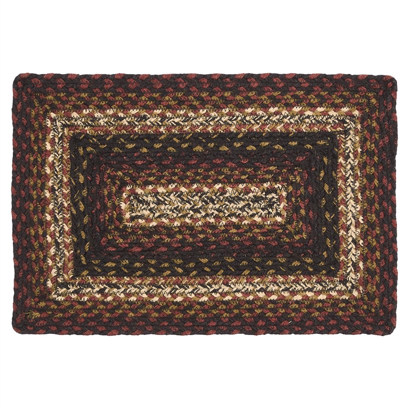 Beckham Farmhouse Style Braided Rug with Rug Pad by Oak & Asher