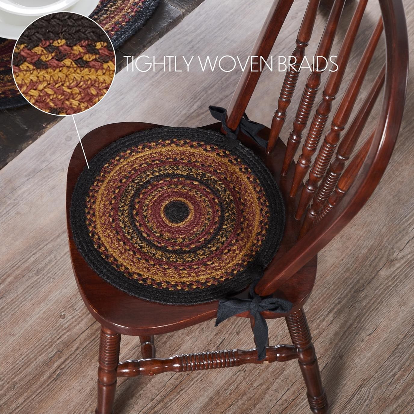 Heritage Farms Jute Oval Placemat 10x15 - On Sale - Bed Bath