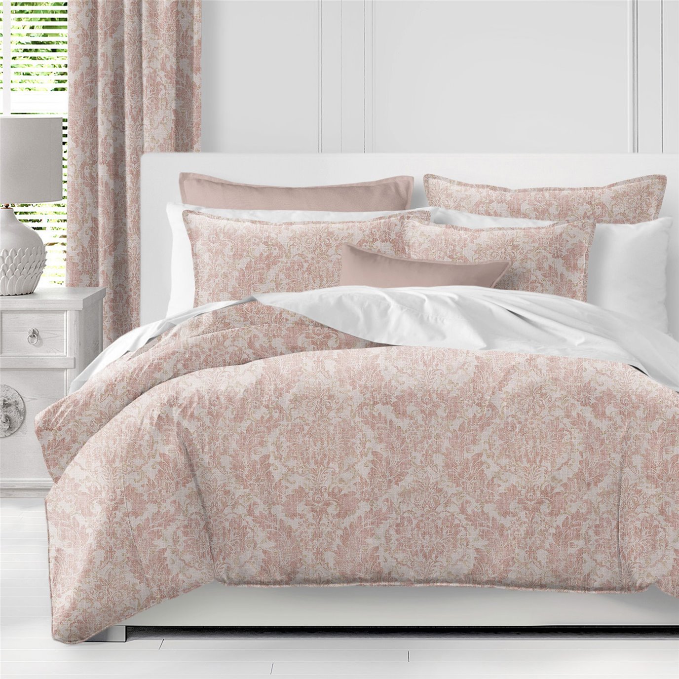 Blush pillow cheap shams