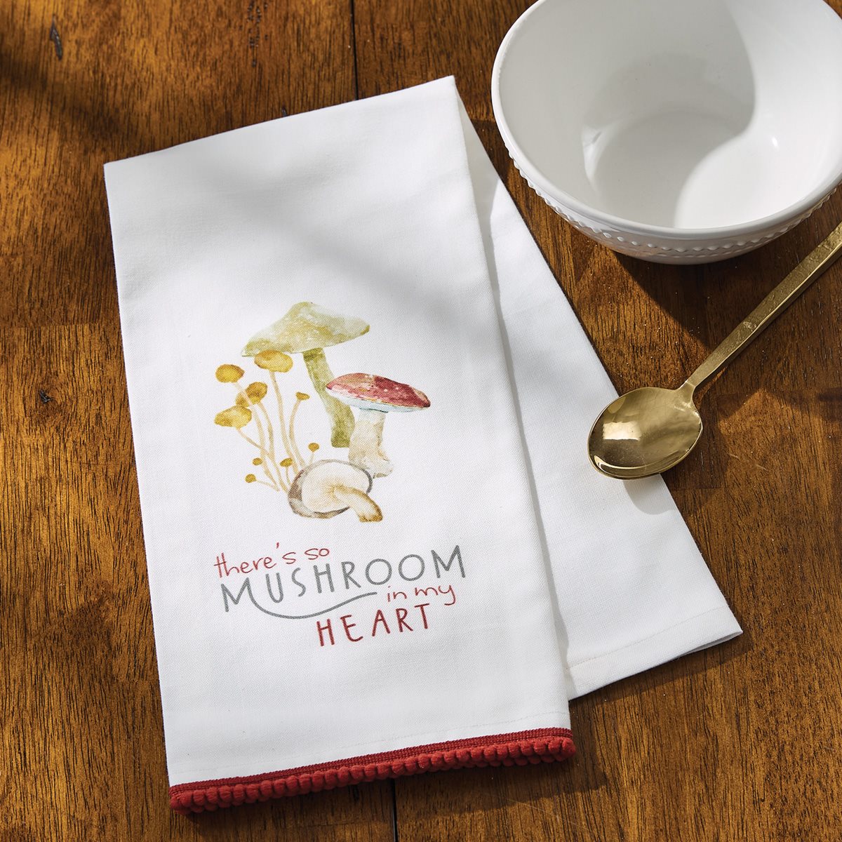 Park Designs Advice From Mushroom Dishtowel