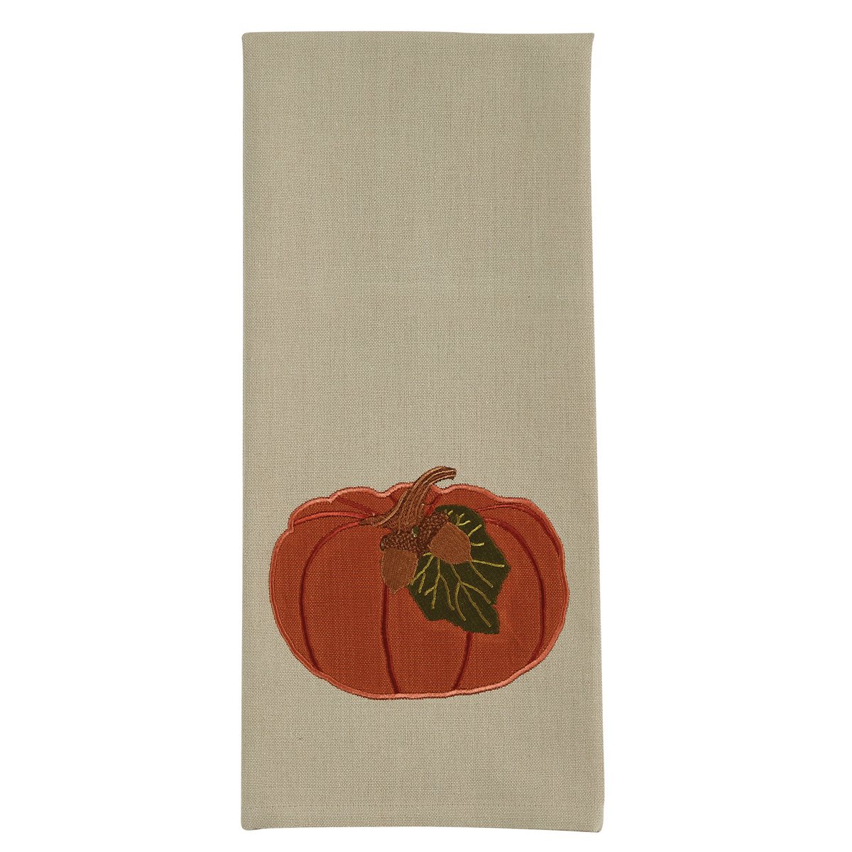 Pumpkin With Acorn Dishtowel by Park Designs