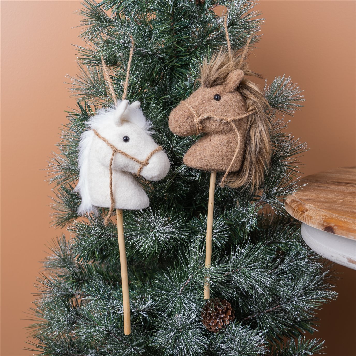 Hobby Horse Ornament (Set of 6) by Melrose International | PC Fallon Co.