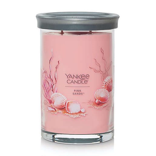 Yankee Candle Pink Sands Large 2 Wick Cylinder Tumbler Candle Thumbnail