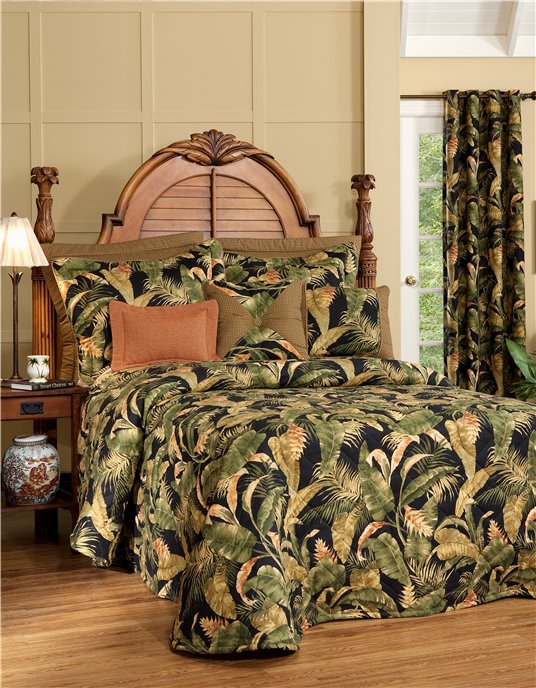 La Selva Black Full Thomasville Bedspread Thumbnail