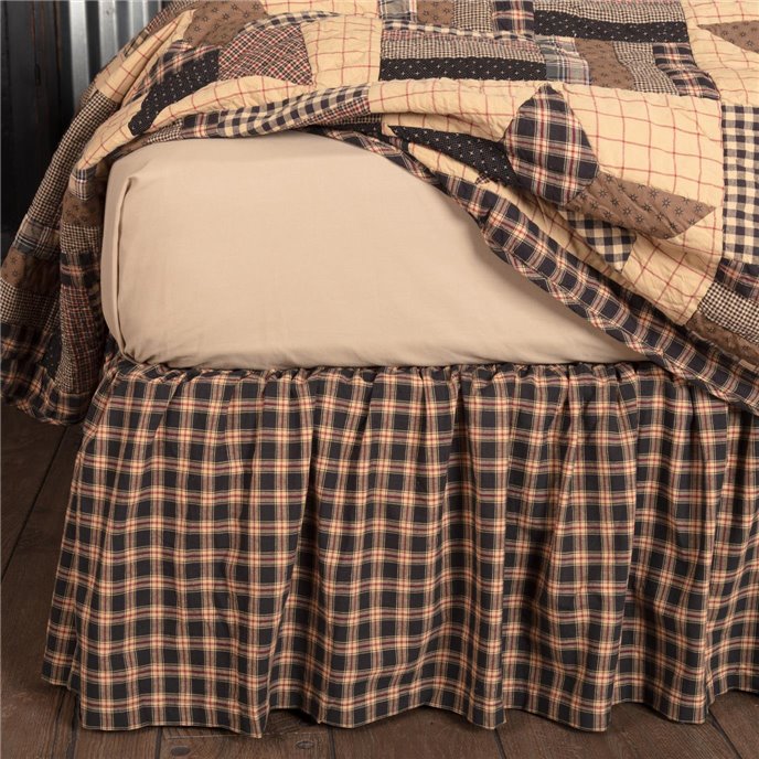 Bingham Star King Bed Skirt 78x80x16 Thumbnail