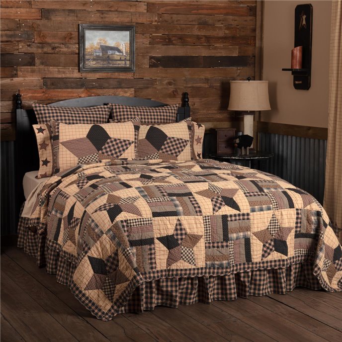 Bingham Star King Quilt 110Wx97L Thumbnail