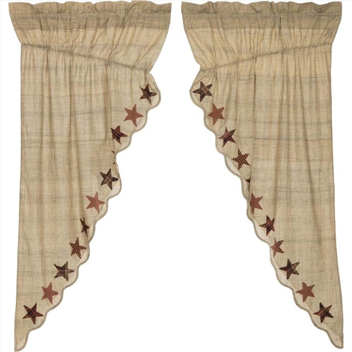 Abilene Star Prairie Short Panel Set of 2 63x36x18 Thumbnail