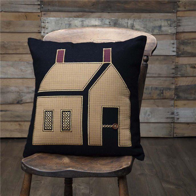 Heritage Farms Primitive House Pillow 18x18 Thumbnail