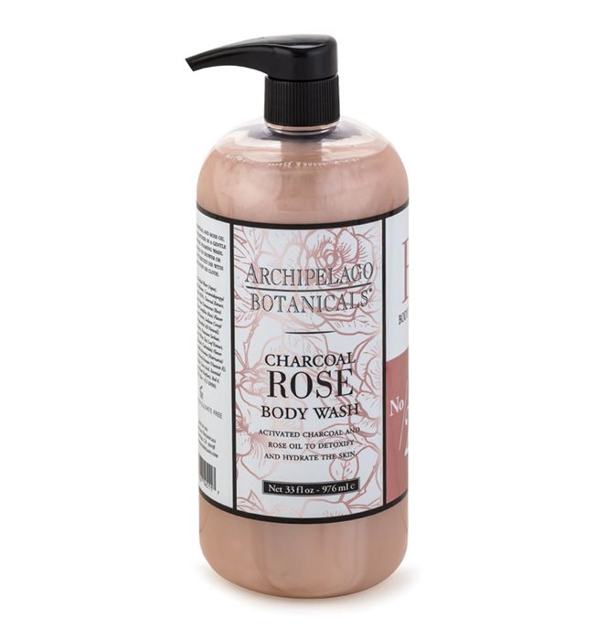 Archipelago Charcoal Rose Body Wash 33 oz. Thumbnail