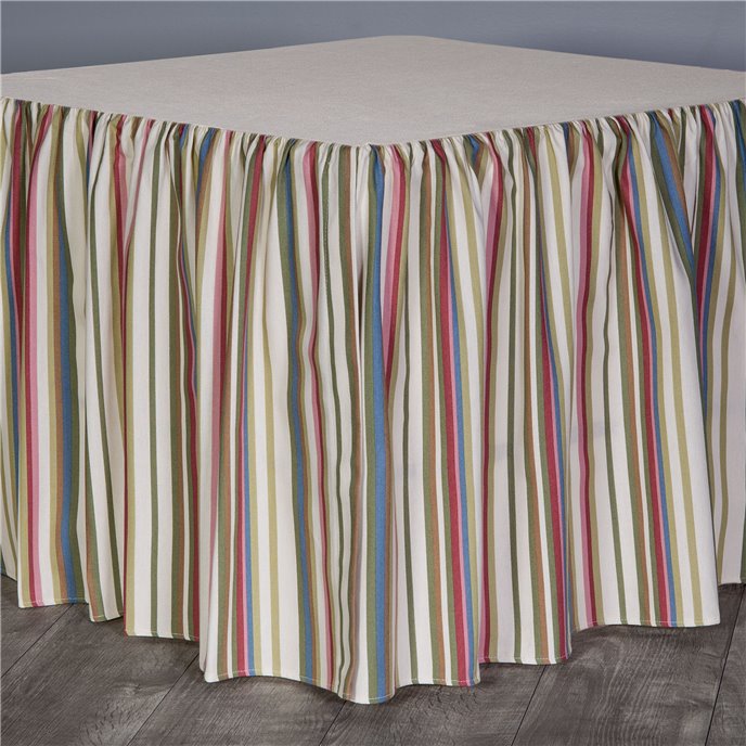 Hillhouse Stripe Queen 15" Bed skirt Thumbnail