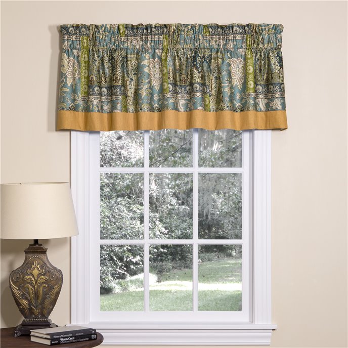 Tangier Tailored Valance with Band Thumbnail