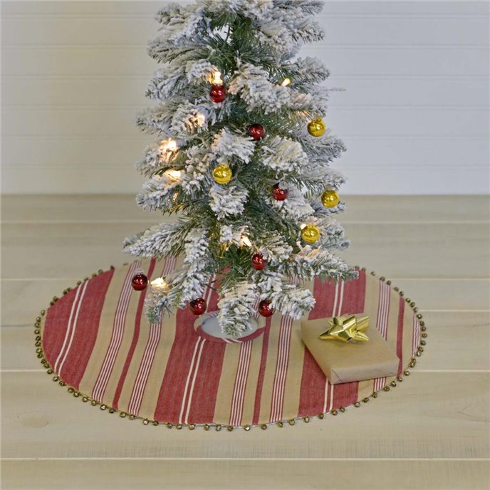 Vintage Stripe Mini Tree Skirt 21 Thumbnail