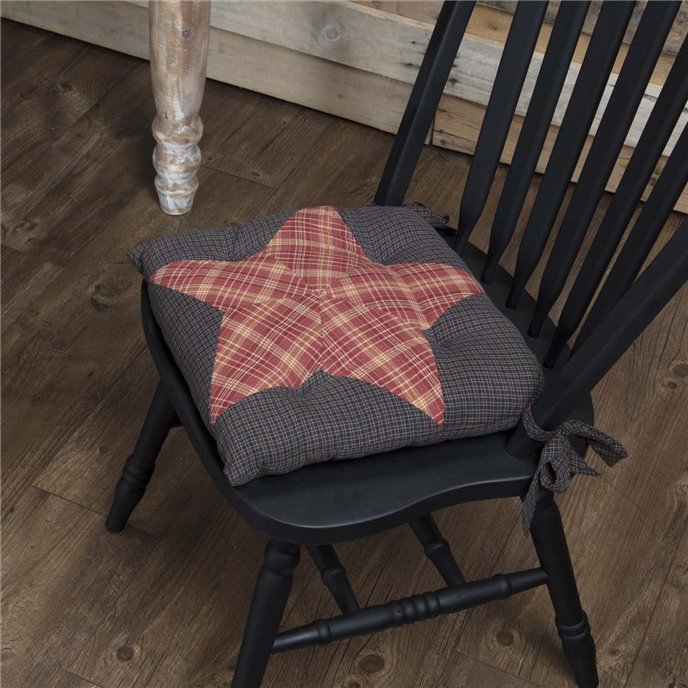 Arlington Chair Pad Patchwork Star Thumbnail