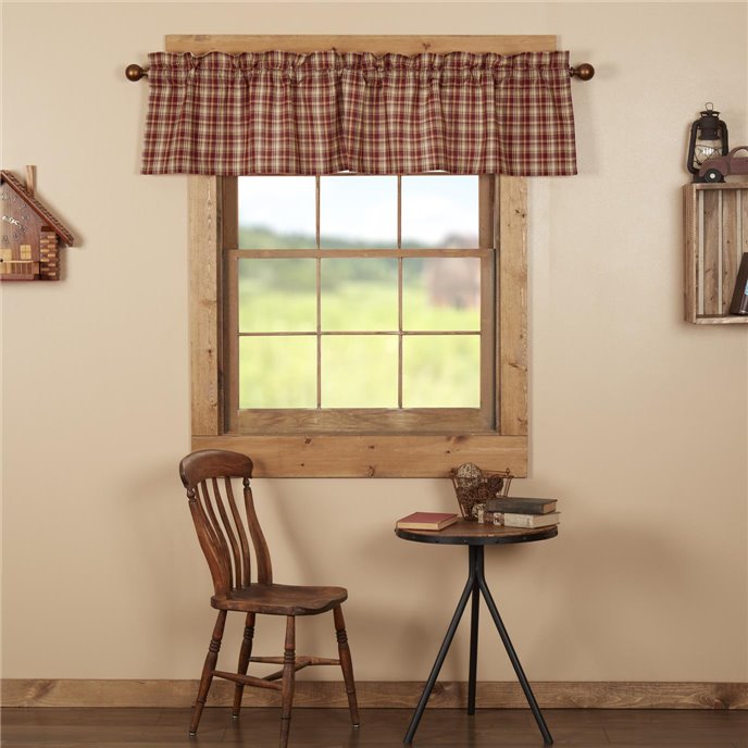 Beckham Plaid Valance 16x72 Thumbnail