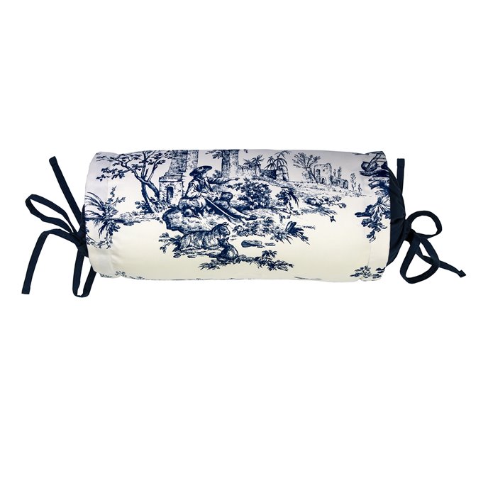 Bouvier Blue Neckroll Pillow Thumbnail