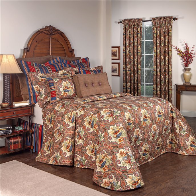 Royal Pheasant Full Bedspread Thumbnail