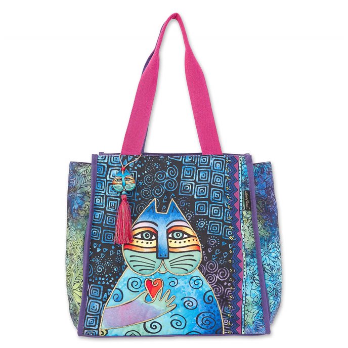 Laurel Burch Wishing Love Large Shoulder Tote Thumbnail