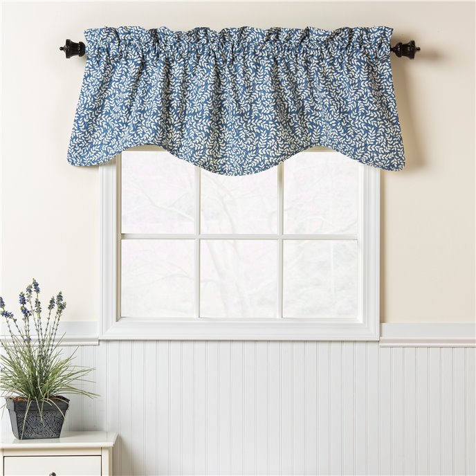 Bouvier Blue Winston Valance - Leaf Thumbnail