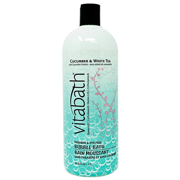 Vitabath  Cucumber and White Tea Bubble Bath (33.8 fl oz) Thumbnail