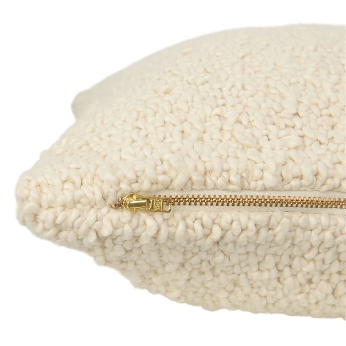 boucle pillow