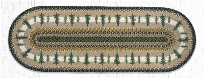 Tall Timbers Oval Braided Rug 2'x6' Thumbnail