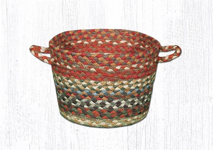 Honey/Vanilla/Ginger Braided Utility Basket 9"x7" Thumbnail