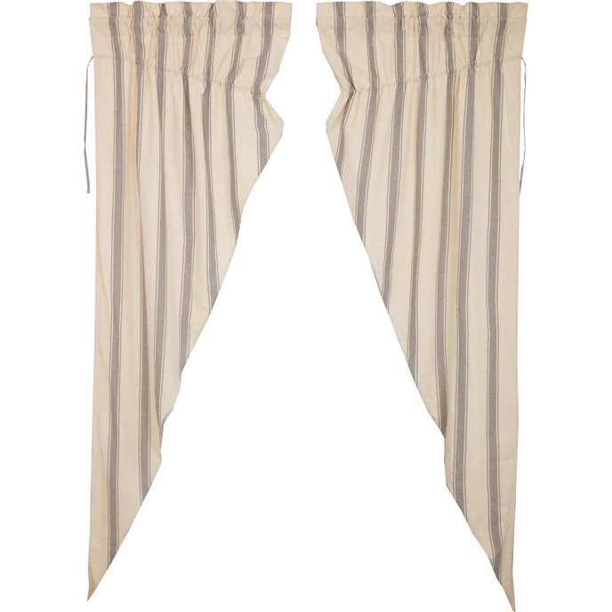 Grace Grain Sack Stripe Prairie Long Panel Set of 2 84x36x18 Thumbnail