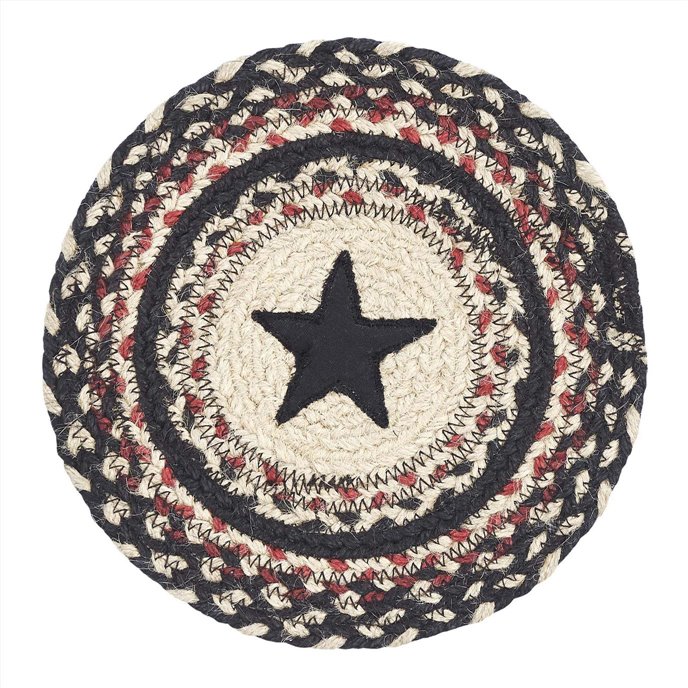 Colonial Star Jute Trivet 8 Thumbnail