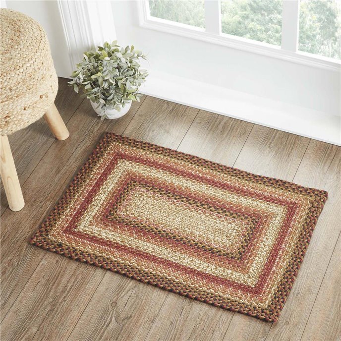 Ginger Spice Jute Rug Rect 20x30 Thumbnail