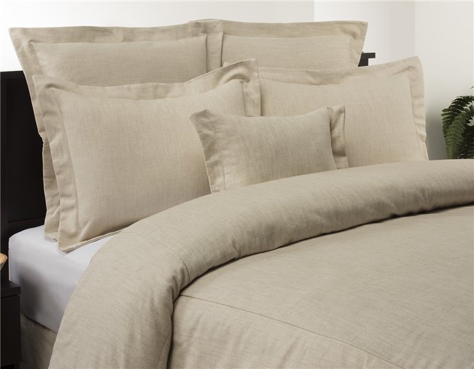 Classic Linen Natural Cal King Comforter Thumbnail