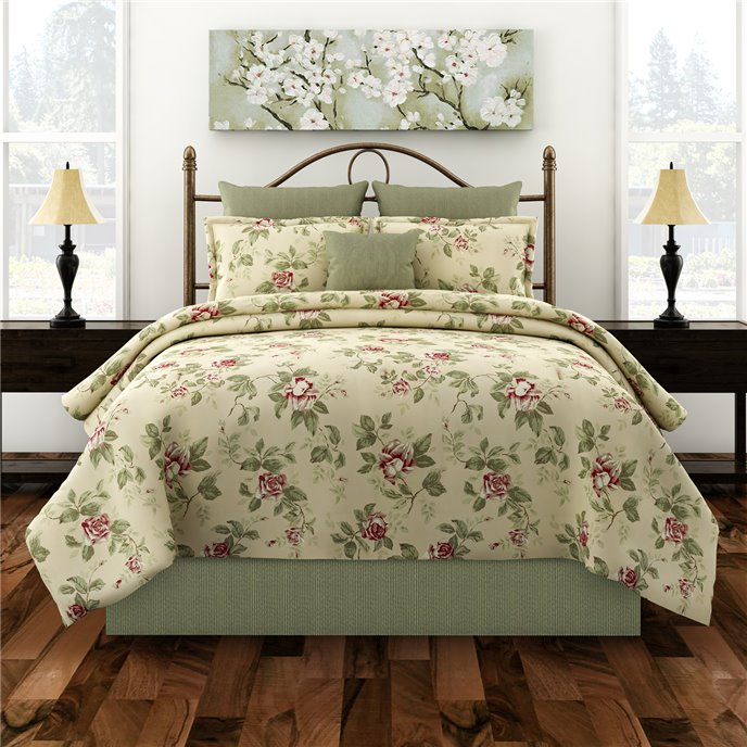 Country Rose Daybed 4 Piece Comforter Set Thumbnail