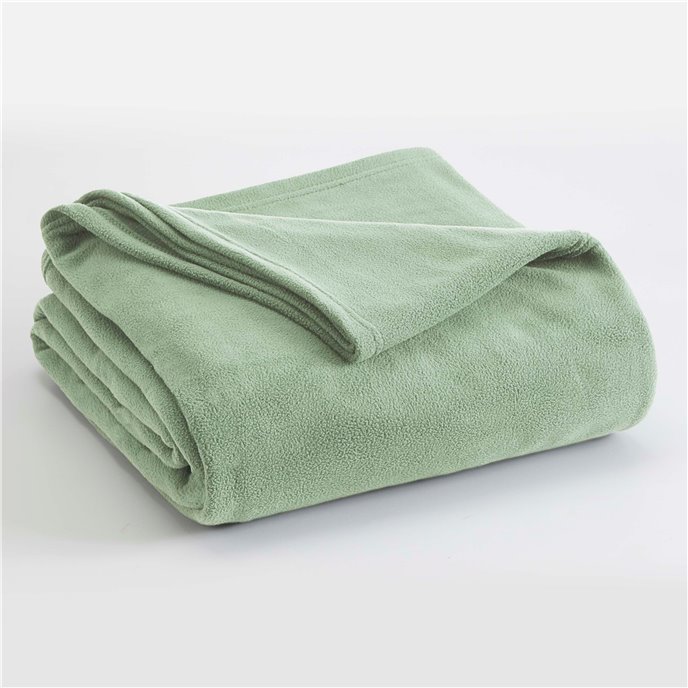 Vellux Full/Queen Desert Sage Microfleece Blanket Thumbnail