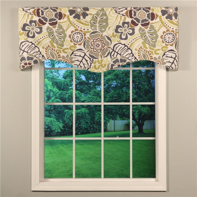 Oasis Floral Shale Winston Valance Thumbnail