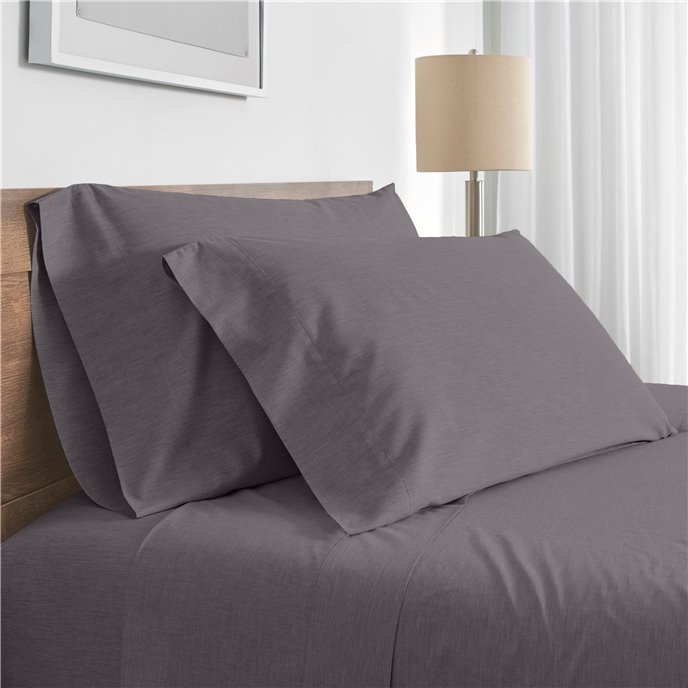 Modern Living 300 Thread Count Full Graphite Sheet Set Thumbnail