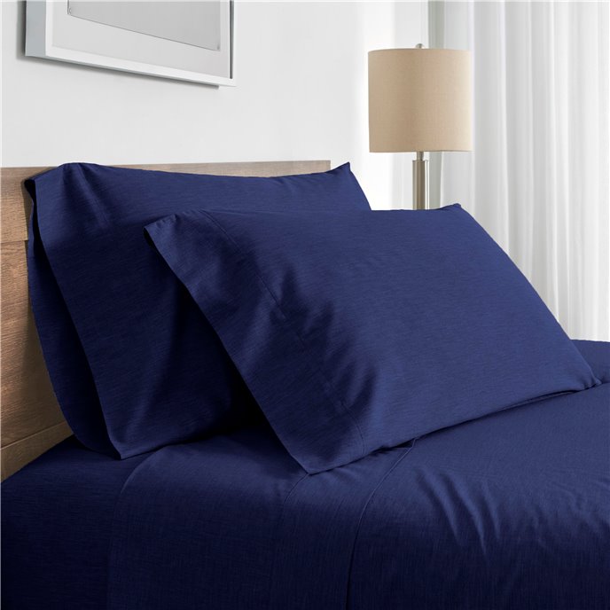 Modern Living 300 Thread Count King Evening Blue Pillowcase Pair Thumbnail