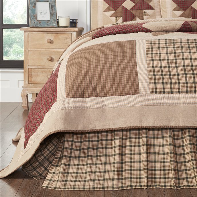 Cider Mill King Bed Skirt 78x80x16 Thumbnail