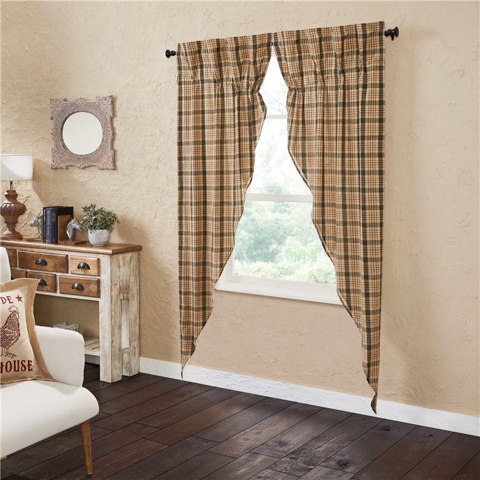 Cider Mill Plaid Prairie Long Panel Set of 2 84x36x18 Thumbnail