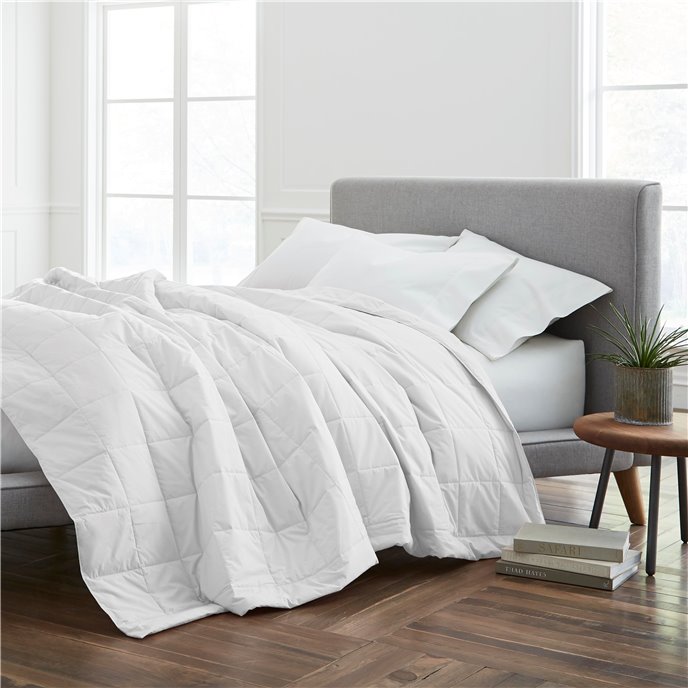 Martex EcoPure Cotton Filled Twin White Blanket Thumbnail