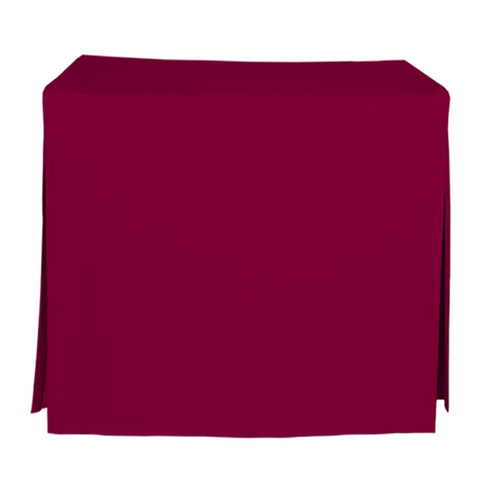 Tablevogue 34-Inch Square Garnet Table Cover Thumbnail