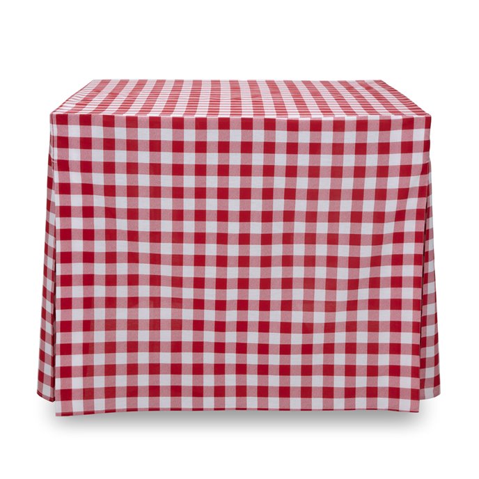 Tablevogue 34-Inch Square Red Picnic Plaid Table Cover Thumbnail