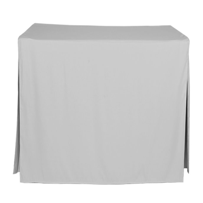 Tablevogue 34-Inch Square Silver Table Cover Thumbnail