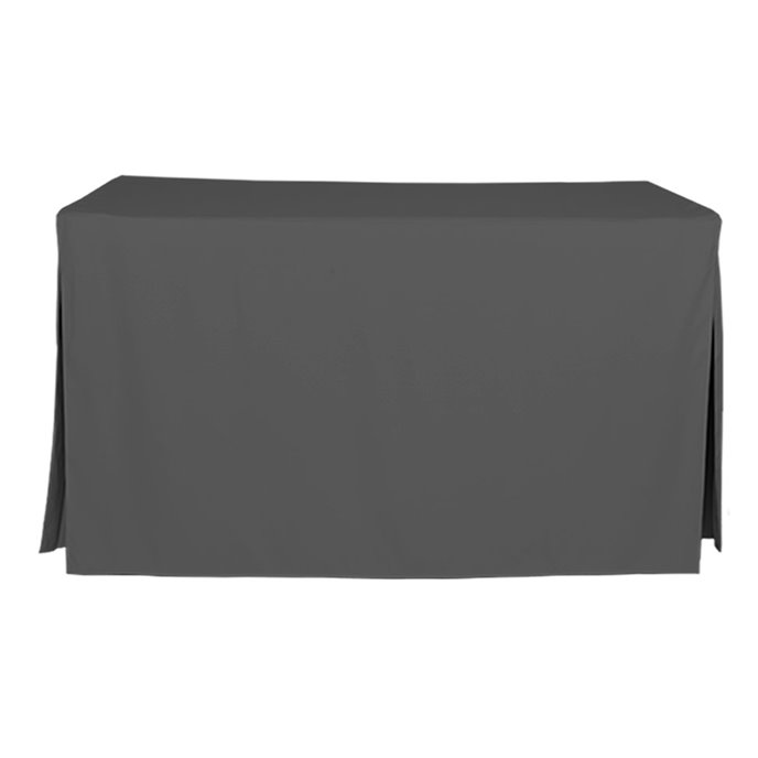 Tablevogue 5-Foot Charcoal Table Cover Thumbnail