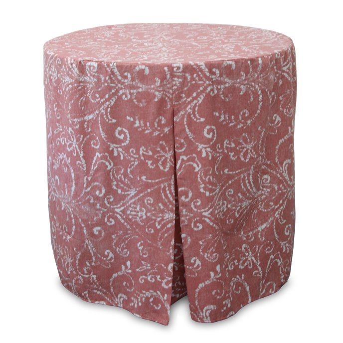 Tablevogue 48-Inch Washed Red Bali Print Round Table Cover Thumbnail