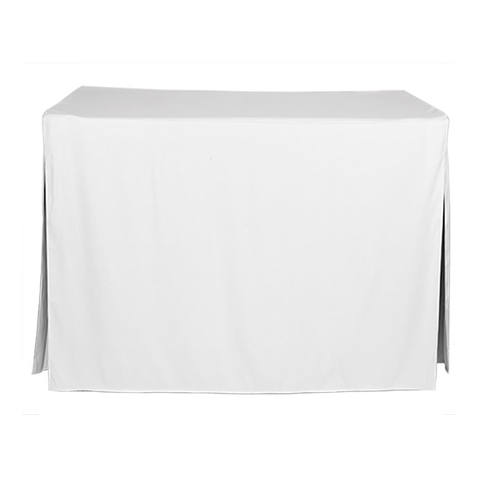 Tablevogue 4-Foot White Table Cover Thumbnail