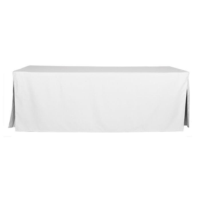 Tablevogue 8-Foot White Table Cover Thumbnail