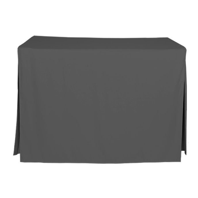 Tablevogue 4-Foot Charcoal Table Cover Thumbnail